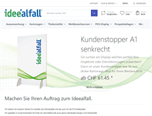 Tablet Screenshot of ideealfallshop.biz